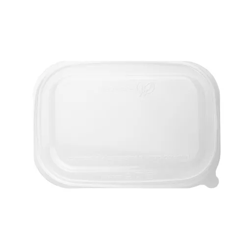 VEGWARE RECTANGULAR PLA LID - (1X300)