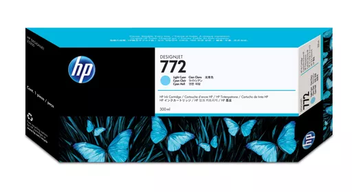 HP CN632A/772 Ink cartridge light cyan 300ml for HP DesignJet Z 5200