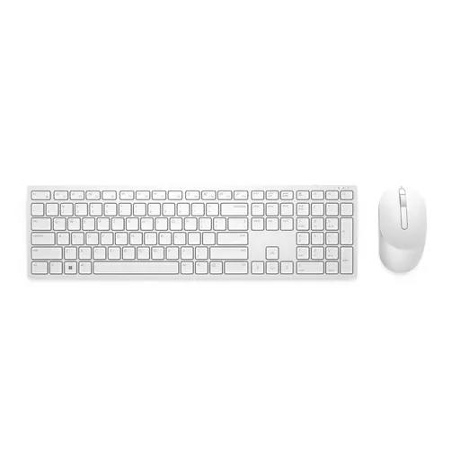 DELL KM5221W-WH keyboard Mouse included Office RF Wireless QWERTY US International White