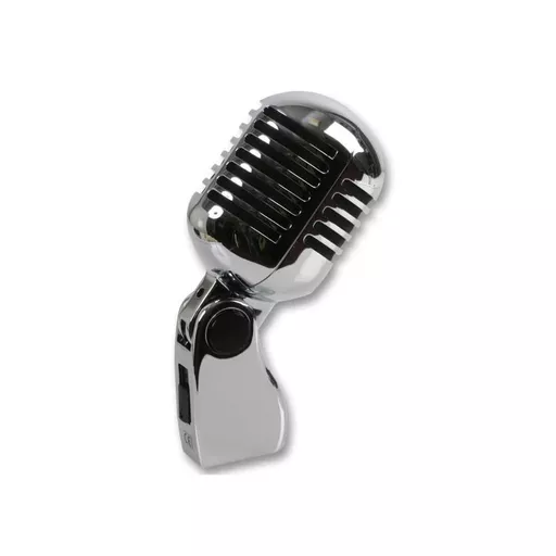 Pulse Retro 50s Style Chrome Microphone