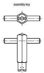 K0317 - Assembly Keys For Spring Plungers
