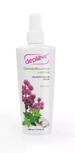 2561 Depileve Cosmetics Pre Waxing Product Dermobalance Lotion Bottle 220 ml.jpg