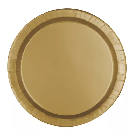 Gold Paper Plates