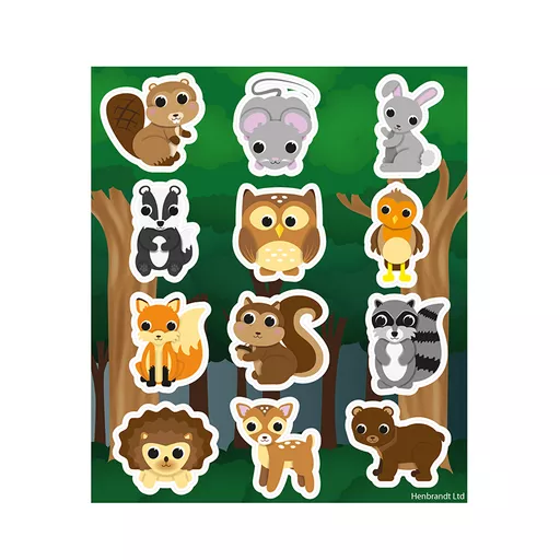 Woodland Stickers - Box of 120