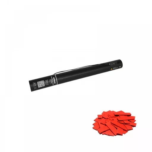 Equinox 50cm Electric Confetti Cannon - Red