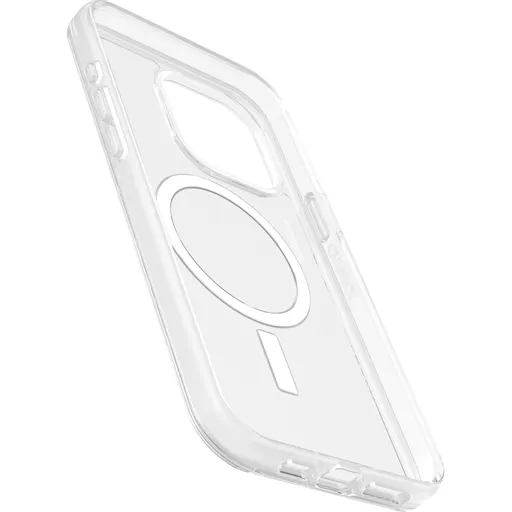 OtterBox Symmetry Series Clear for MagSafe for iPhone 15 Pro Max, Clear