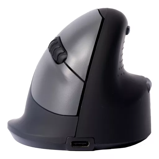 R-Go Tools Ergonomic mouse R-Go HE Break with break software, medium (hand size 165-185 mm), right-handed, Bluetooth, black