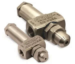 No Drip Internal Mix Atomizing Nozzles In Grade 303 Stainless Steel