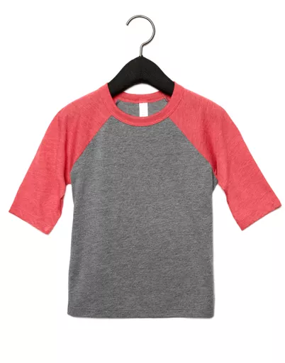 Toddler 3/4 Sleeve Baseball Tee