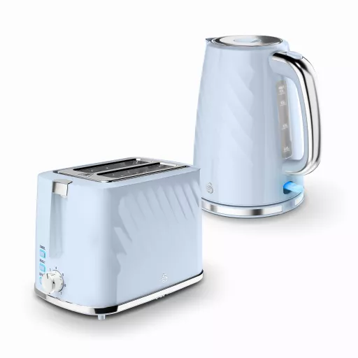 Swan Windsor 2 Slice Toaster and Cordless Kettle Bundle