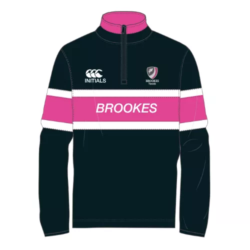 PRE-ORDER Oxford Brookes University Tennis Unisex Retro 1/4 Zip Fleece