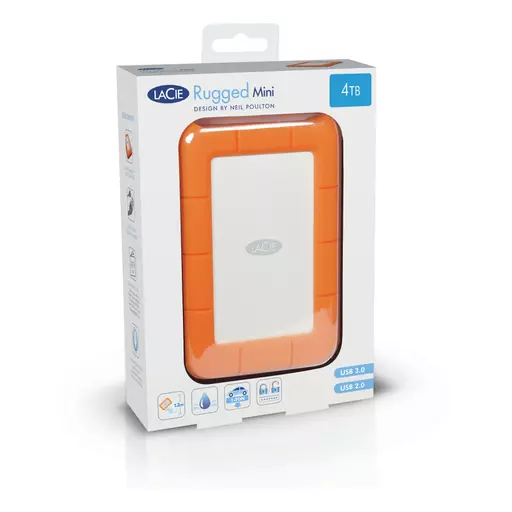 LaCie Rugged 2000 GB Orange