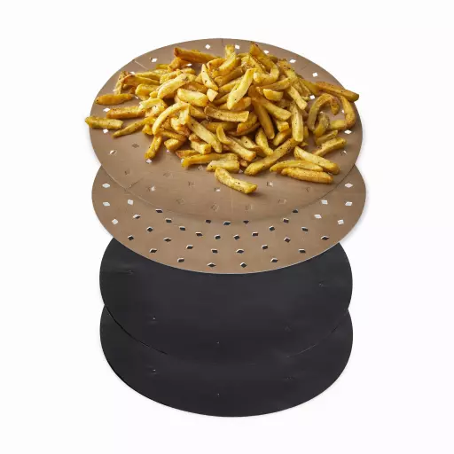 4 Pack of Circular Air Fryer Liners to fit 2-4 Litres