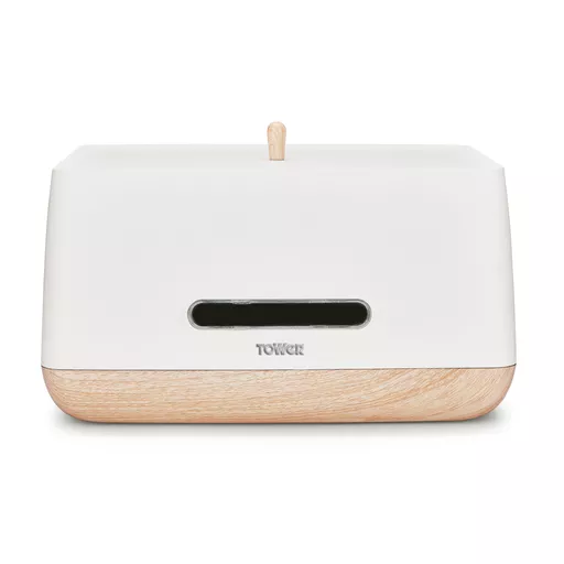 Scandi Bread Bin White