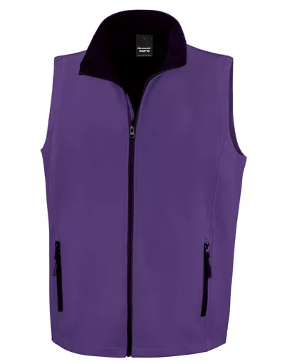 Men's Printable Softshell Bodywarmer