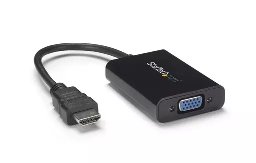 StarTech.com HDMI to VGA Video Adapter Converter with Audio for Desktop PC / Laptop / Ultrabook - 1920x1080