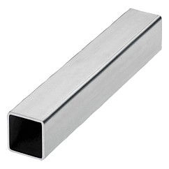 Square Tube. 20mm Width. 1000mm Length. Steel.