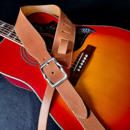 GS78 tan twister Pinegrove guitar strap164751.jpg
