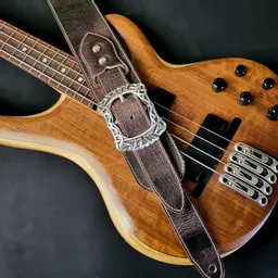 BS79 brown relic gothic guitar strap 120637.jpg
