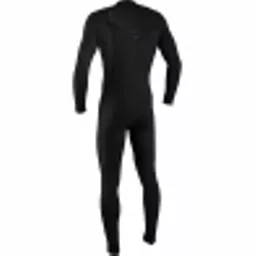 2025 ONeill Junior Hyperfreak 43mm Chest Zip Wetsuit 5351 - Black Temp Steel-BACK.webp