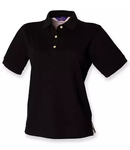 Henbury Ladies Classic Cotton Piqué Polo Shirt