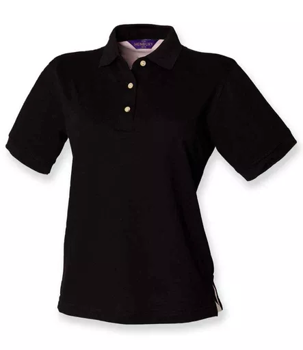 Henbury Ladies Classic Cotton Piqu Polo Shirt