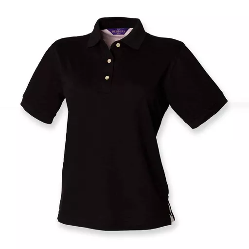 Henbury Ladies Classic Cotton Piqu Polo Shirt