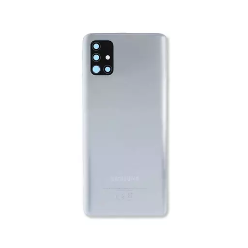 Back Cover w/ Camera Lens (Service Pack) (Silver) - For Galaxy A51 (A515)