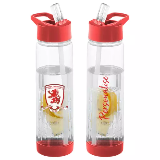 Middlesbrough FC Crest Tutti-Frutti Infuser Sport Bottle