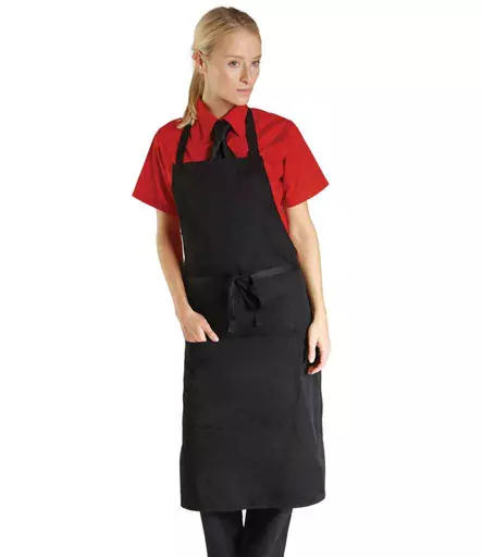 Dennys Bib Apron with Pocket