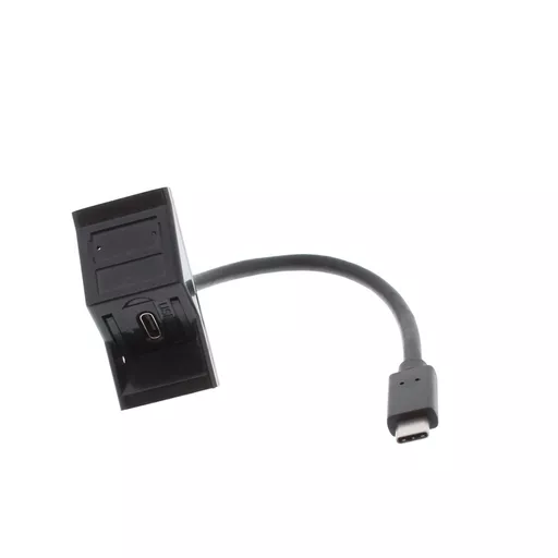 USB-C 3.2 Angled Euro Module (Gen 1) (Tailed Female to Male)