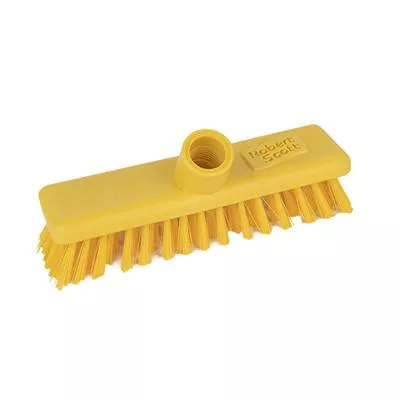 9' ABBEY HYGIENE DECK SCRUB YELLOW