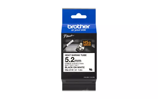 Brother HSE211E printer ribbon Black