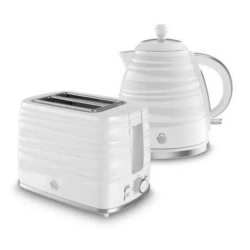 Symphony 2 Slice Toaster and Cordless Kettle Bundle