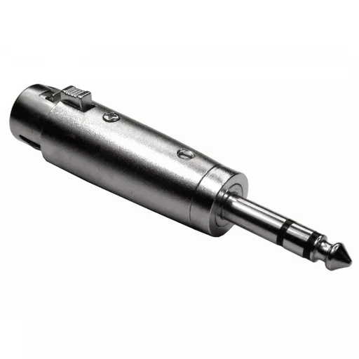 Cables Direct 3XLR-100 cable gender changer 6.35mm XLR Metallic