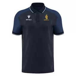 DintonCricketClub_EchoesUnisexPolo_NavyWhite_Front.png