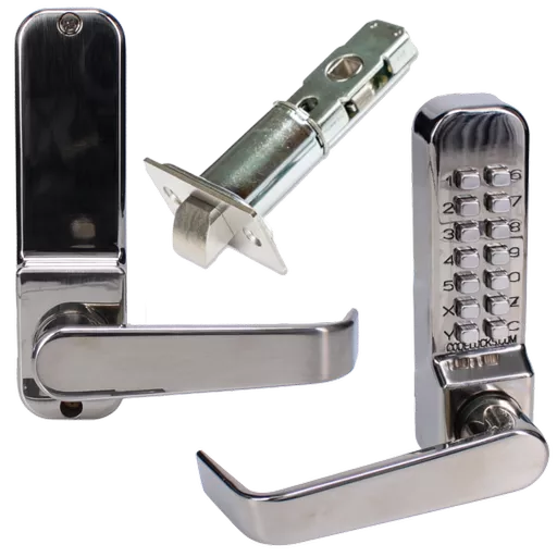 CODELOCKS CL0440 / CL0445 Stainless Steel Digital Gate Lock With Adjustable Latch