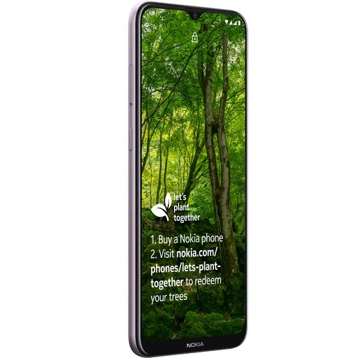 Nokia G G10 smartphone Scandinavian design, Dual SIM, RAM 3GB, ROM 32GB, up to 3 days battery life, improved 6.5" display, triple camera with AI modes, Android 11 - Purple