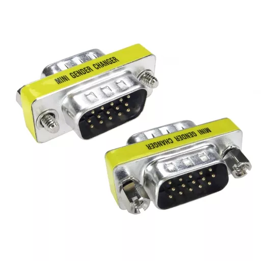 HD15 SVGA Gender Changer - Male to Male