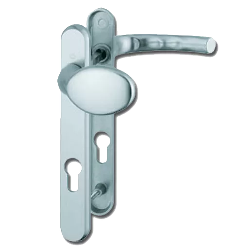 HOPPE  Atlanta UPVC Lever / Moveable Pad Door Furniture 77G/3831N/1710