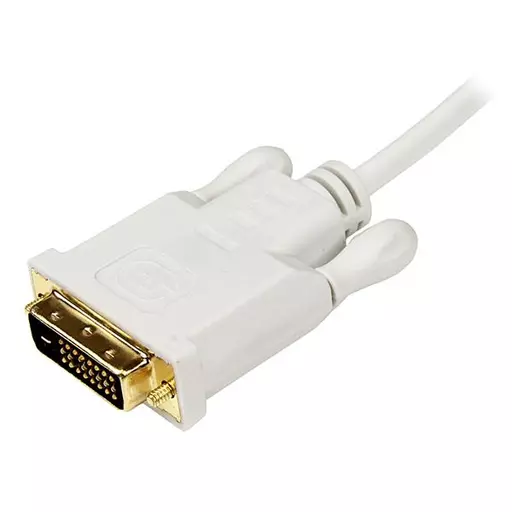 StarTech.com 3 ft Mini DisplayPort to DVI Adapter Converter Cable – Mini DP to DVI 1920x1200 - White