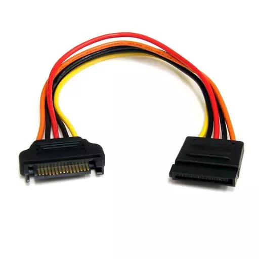 StarTech.com 8in 15 pin SATA Power Extension Cable