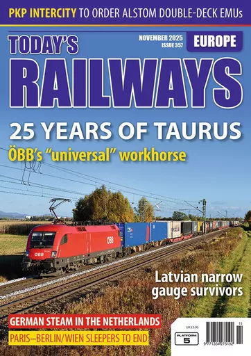 Today's Railways Europe 357: November 2025