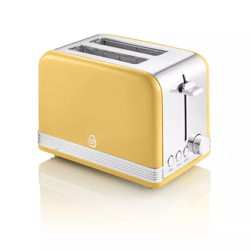 2 Slice Retro Yellow Toaster