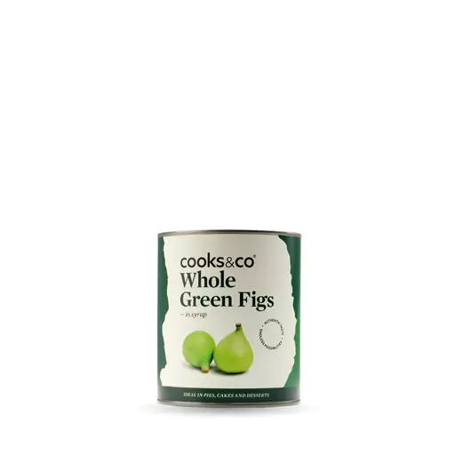 Whole Green Figs in Syrup 820g Cooks&Co