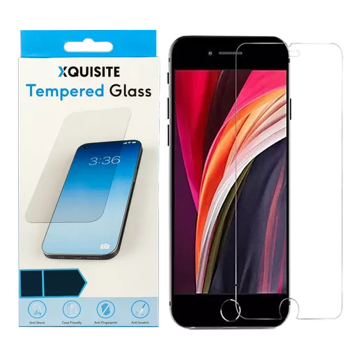 Xquisite 2D Glass iPhone SE/8/7/6S/6 Clear