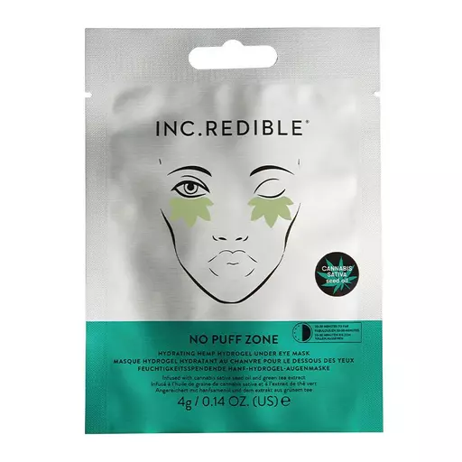 INC.redible No Puff Zone Hemp Hydrogel Under Eye Masks