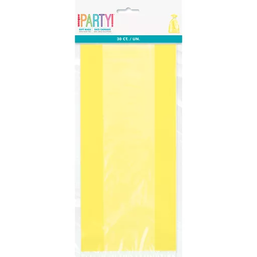 Cello Bag - Yellow - Pack of 30