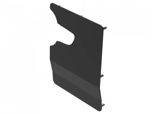 Vauxhall Vivaro 2019-Onwards External Shield - Rear Door (Twin Barn) - L1H1, L2H1 (VGP645-BLACK)