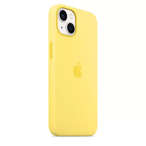 Apple iPhone 13 Silicone Case with MagSafe - Lemon Zest